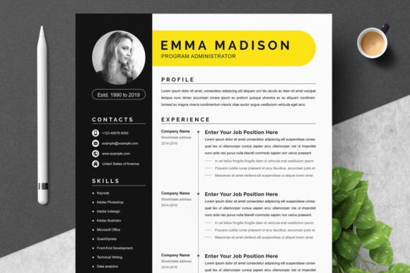Download Clean and Modern Resume Template Word - Resume template word Collection