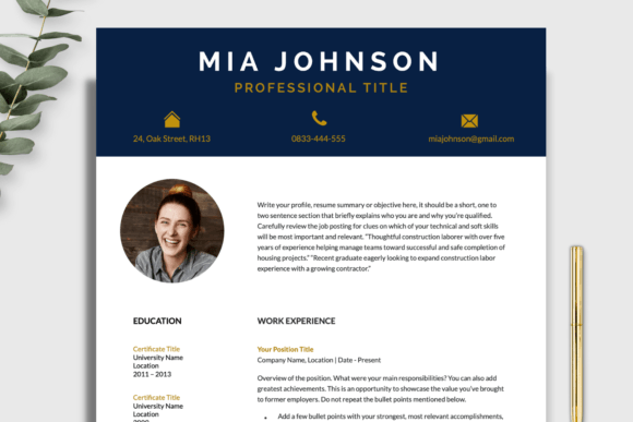 Download Resume Template Word, Resume Template - Resume template word Collection