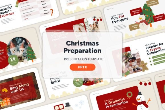Download Christmas Preparation - PPT Templates - Ppt Collection
